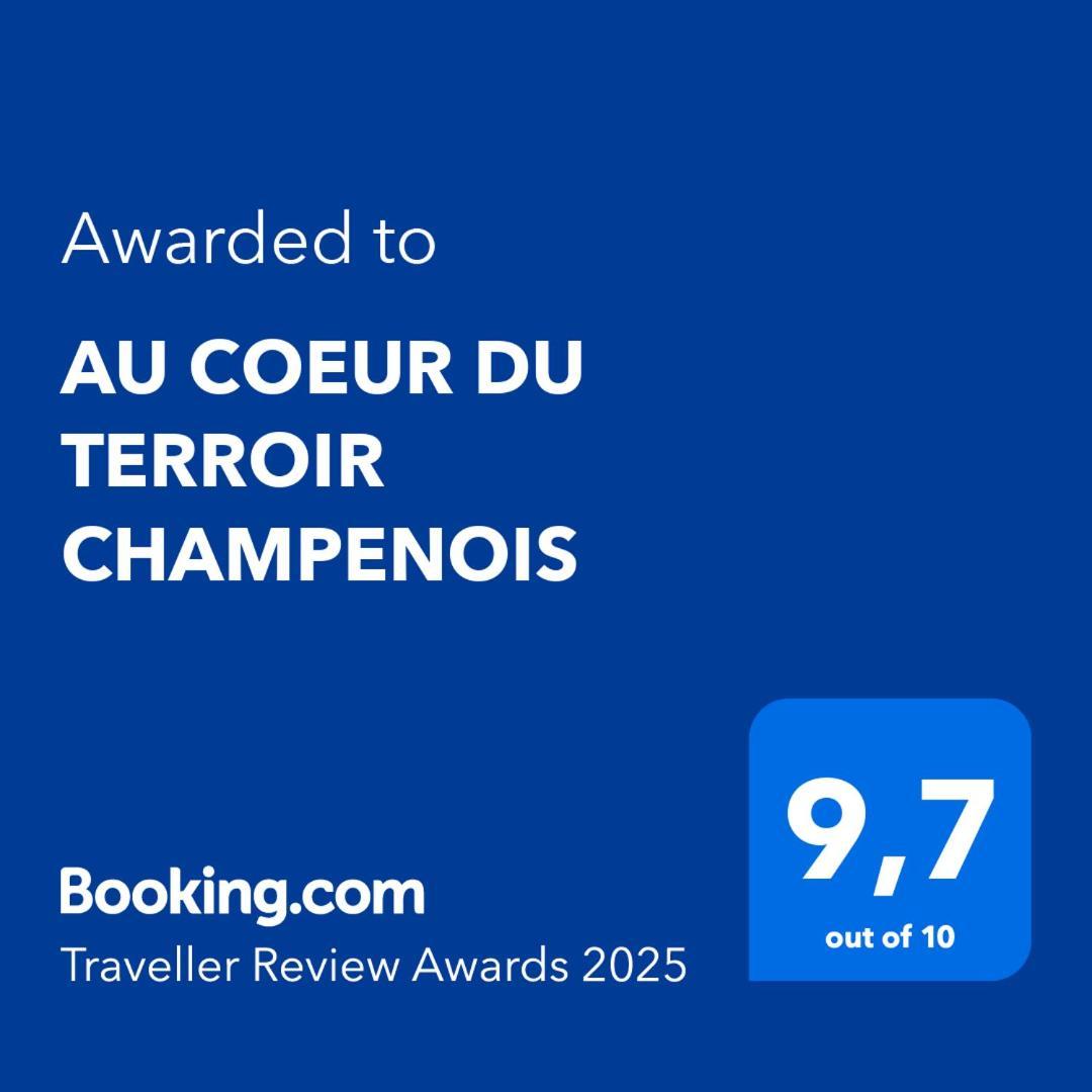 Au Coeur Du Terroir Champenois Villa Chavot-Courcourt Ngoại thất bức ảnh